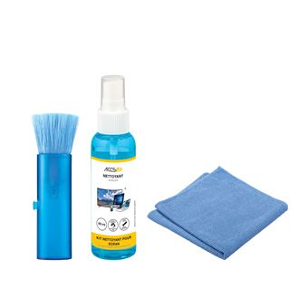 Kit nettoyant Accsup pour écran TV CK60 Temium 2 x 60 ML - 1