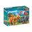 Figurine Playmobil - Base Bandit Avec Tricératops (Réf. 9434) - Occasion - Pour Jouer Ou Collection
