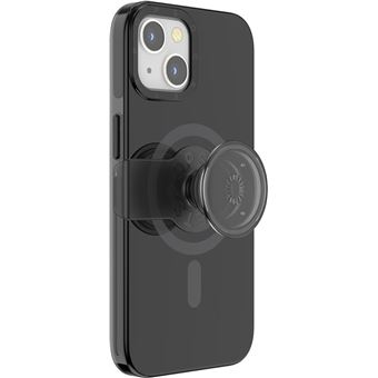 Coque iPhone 13 Pro Compatible MagSafe avec Popgrip Slide Popsockets Noir - 1