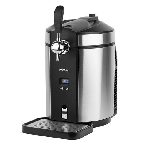 H.Koenig Bw1880 - Fontaine Ã Biã¨Re - 5 Litres - 65 Watt - Acier Inoxydable