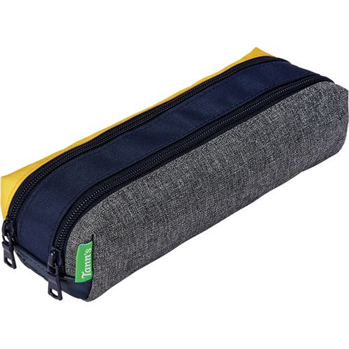 Trousse double Tann's Paul Chiné Jaune