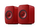 Enceintes connectées Hi-Fi KEF LSX 2 Rouge Vendues par paire