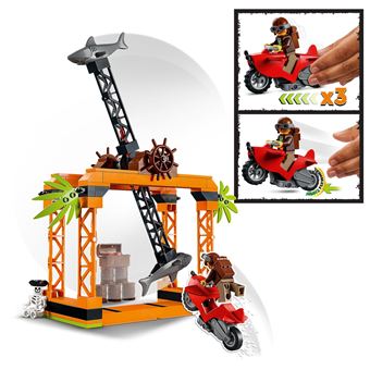 LEGO® City 60342 Le défi de cascade L’attaque des requins