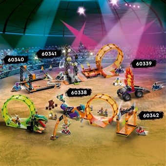 LEGO® City 60342 Le défi de cascade L’attaque des requins