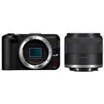 Appareil photo hybride Canon EOS R50 V Noir+ Objectif zoom RF-S 14-30 mm F4-6.3 IS STM PZ