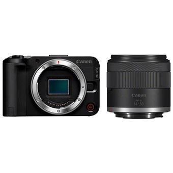 Appareil photo hybride Canon EOS R50 V Noir+ Objectif zoom RF-S 14-30 mm F4-6.3 IS STM PZ