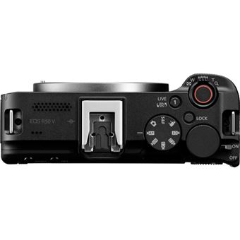 Appareil photo hybride Canon EOS R50 V Noir+ Objectif zoom RF-S 14-30 mm F4-6.3 IS STM PZ