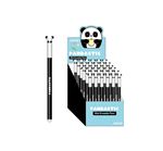 Stylo à bille effaçable slim Itotal Panda Noir et Blanc