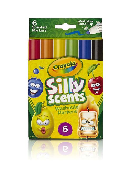 Set de 6 feutres parfumés lavables Silly scents Crayola - Autres jeux  créatifs - Achat & prix