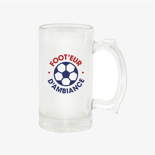 Chope à bière Kapsul Foot'eur d'ambiance Euro 2021