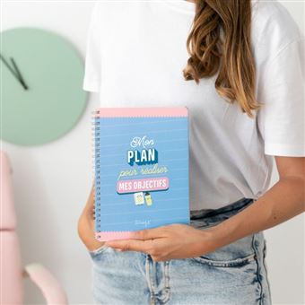 Cahier petit format Mr. Wonderful Mon plan pour réaliser mes objectifs