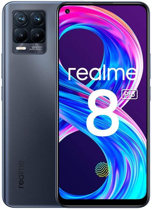 Smartphone realme 8 Pro 6,4 128 Go Double SIM Noir