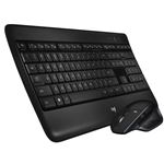 Pack Clavier sans fil Bluetooth Noir + Souris sans fil Bluetooth Noir Logitech MX900