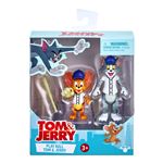 Pack de 2 figurines Tom et Jerry baseball 8 cm