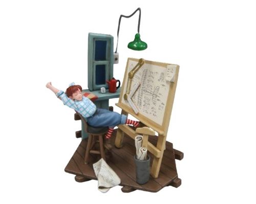 Maquette Maison Ghibli Porco Rosso Sleepless Fio 1/48 To Paint Model Kit - Maison Ghibli