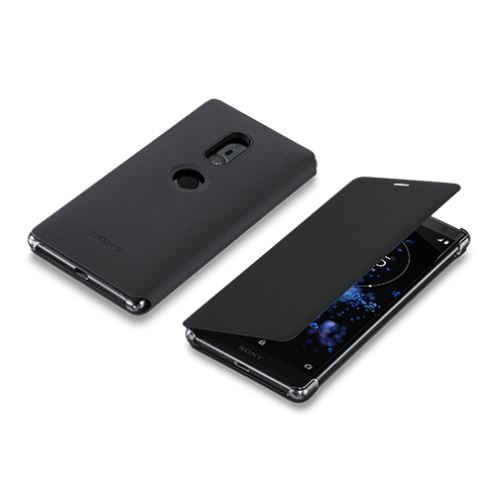 Etui Flip Sony Noir pour Xperia XZ2