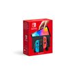 Nintendo Switch (modèle OLED) avec manettes Joy-Con bleu néon / rouge néon