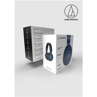 Casque audio sans fil Audio-Technica ATH-M50xBT2DS édition limitée Bleu et Noir