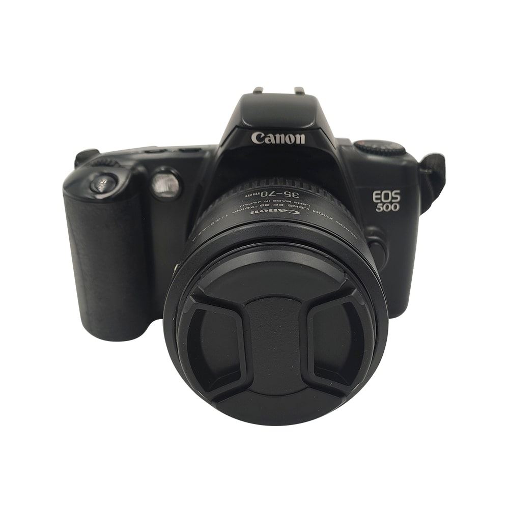 Appareil photo reflex argentique Canon EOS 500 + 3570mm f3.54.5 A Noir Reconditionné