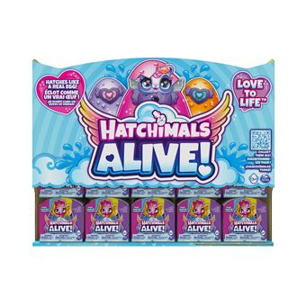 Exploded Hachimal Figurine Hatchimal avec Biberon Modèle aléatoire - Figurine pour enfant ...