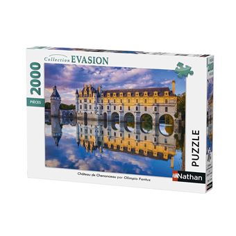 Puzzle 00 Pieces Nathan Le Chateau De Chenonceau