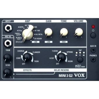 Ampli guitare combo Vox Mini 3 G2 3 W Ivoire