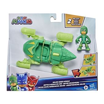 Figurine Gluglu Pyjamasques Véhicule d'action Reptilo-Mobile de Luxe Vert