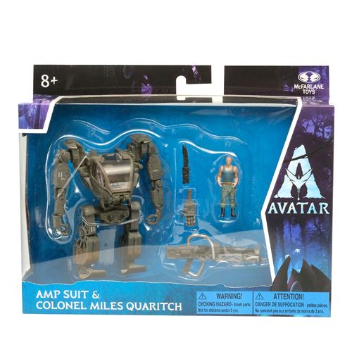 Figurine McFarlane Toys Avatar Le Film Coffret AMP et Quaritch