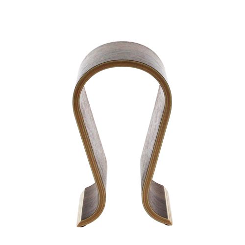 Support Casque Bois Fonce