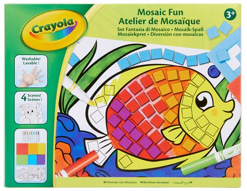 Kit créatif Crayola Atelier de Mosaïque