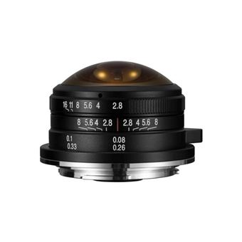 Objectif hybride Laowa 4mm f/2.8 Fisheye pour Canon RF