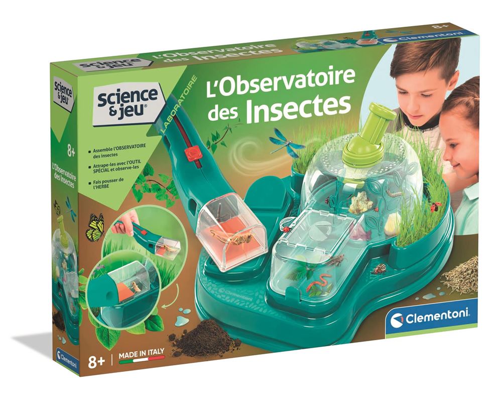 Jeu de sciences Clementoni L'observatoire des insectes