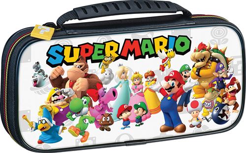 Pochette de transport Nacon Deluxe Officielle Super Mario NNS3B pour Nintendo Switch Noir