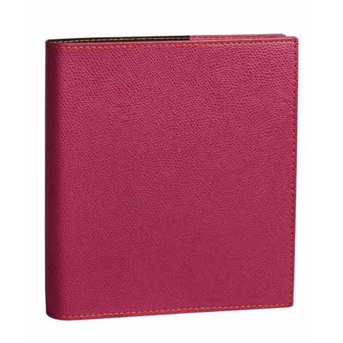 Agenda civile Quo Vadis 2023 Executif Club 16 x 16 cm Framboise