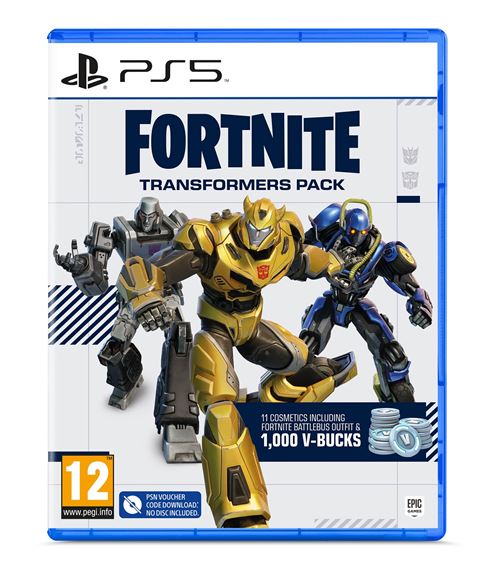 Just For Games Fortnite Pack Transformers PS5