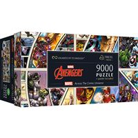 Puzzle Trefl Marvel Avengers A travers Univers DC Comics 9000 pièces