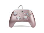 Manette Xbox One PowerA filaire Or Rose