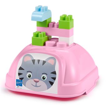 Jeu de construction Ecoiffier Baril chat Abrick 50 pièces