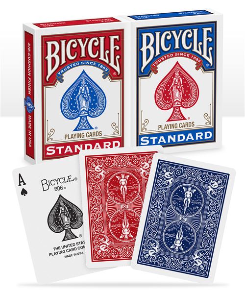 Jeu de cartes Cartes Bicycle Standard 2 jeux - vue 3