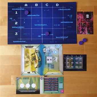 Jeu de société Board en Dice Escape Tales Low Memory