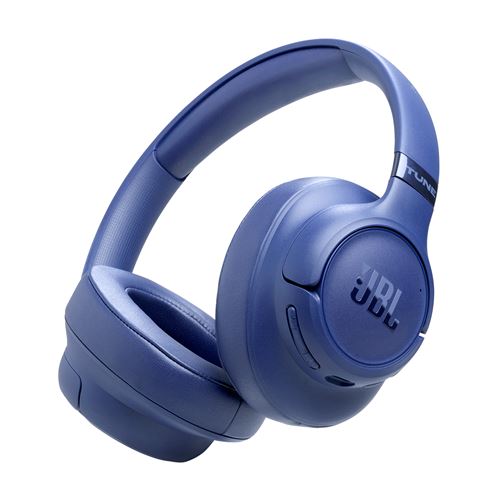 Casque circum-auriculaire sans fil JBL Tune 780NC Bluetooth avec réduction active du bruit Bleu Casque circum-auriculaire sans fil JBL Tune 780NC Bluetooth avec réduction active du bruit Bleu