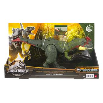 Figurine Jurassic World Sinotyrannus Méga Action Vert