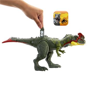 Figurine Jurassic World Sinotyrannus Méga Action Vert