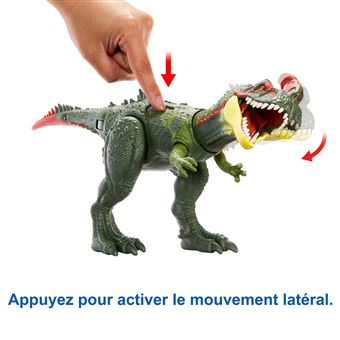 Figurine Jurassic World Sinotyrannus Méga Action Vert