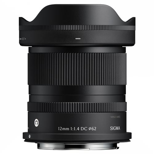 Objectif Hybride Sigma 12mm F1.4 DC – Ultra Grand Angle, Ouverture f/1.4, Monture Canon RF - vue 2