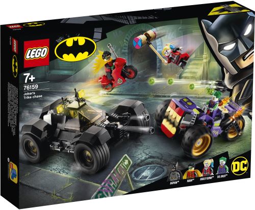 LEGO® DC Comics Super Heroes 76159 La poursuite du Joker en moto à 3 roues