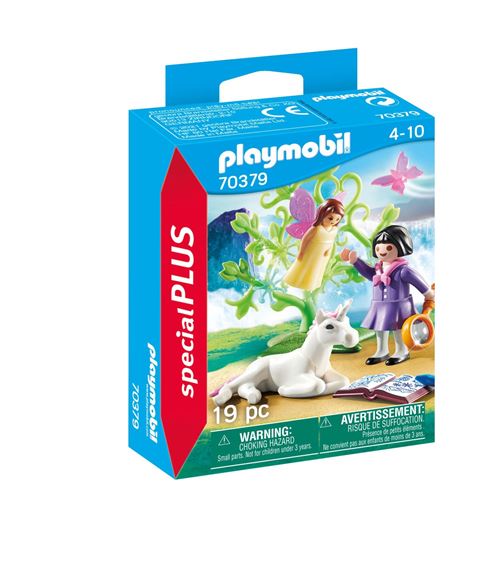 Playmobil Special Plus 70379 Petite Fille Et Fée