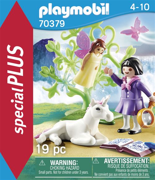 Fée et bébé licorne Playmobil Special Plus 9438