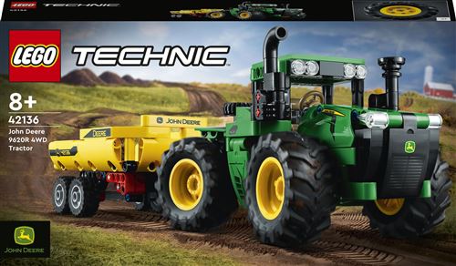 Acheter LEGO® Technic 42136 Tracteur John Deere 9620R 4WD État correct - 66,78 € LEGO® Technic 42136 Tracteur John Deere 9620R 4WD État correct - LEGO Technic reconditionné disponible sur Fnac