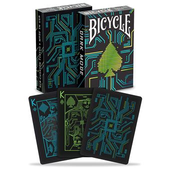 Jeu de cartes Bicycle Creatives Dark mode